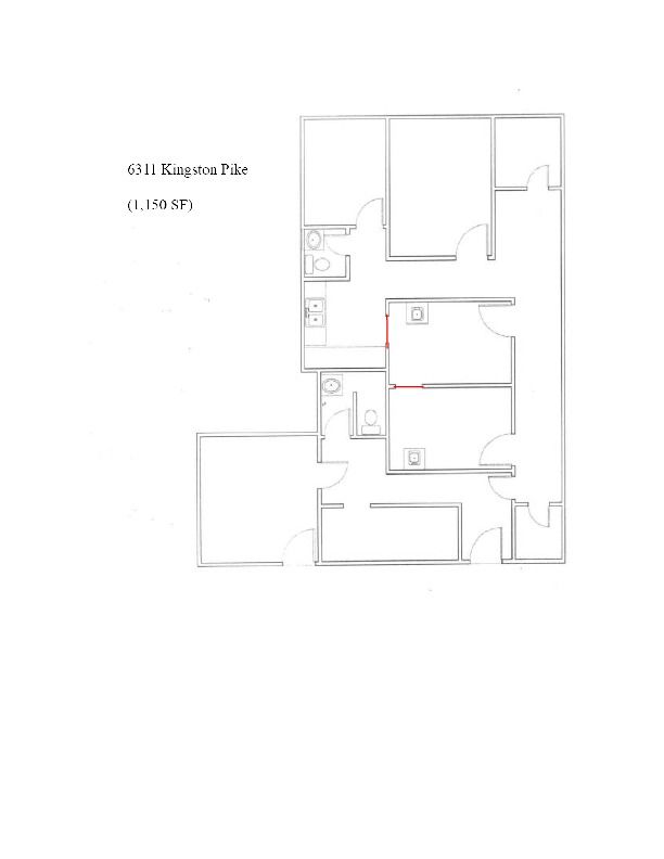 Kingston Pike Professional Building: 6311 Kingston Pike, Knoxville, TN 37919